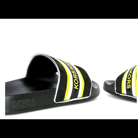 Michael Kors Gilmore slides ladies sz 10 *nwt - Picture 7 of 12